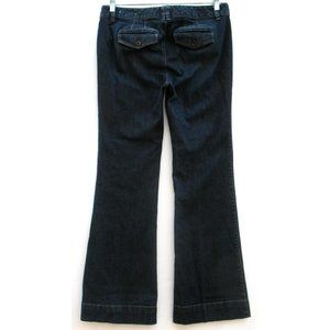 Ann Taylor Loft - Flare Leg Dark Wash Sz 6
